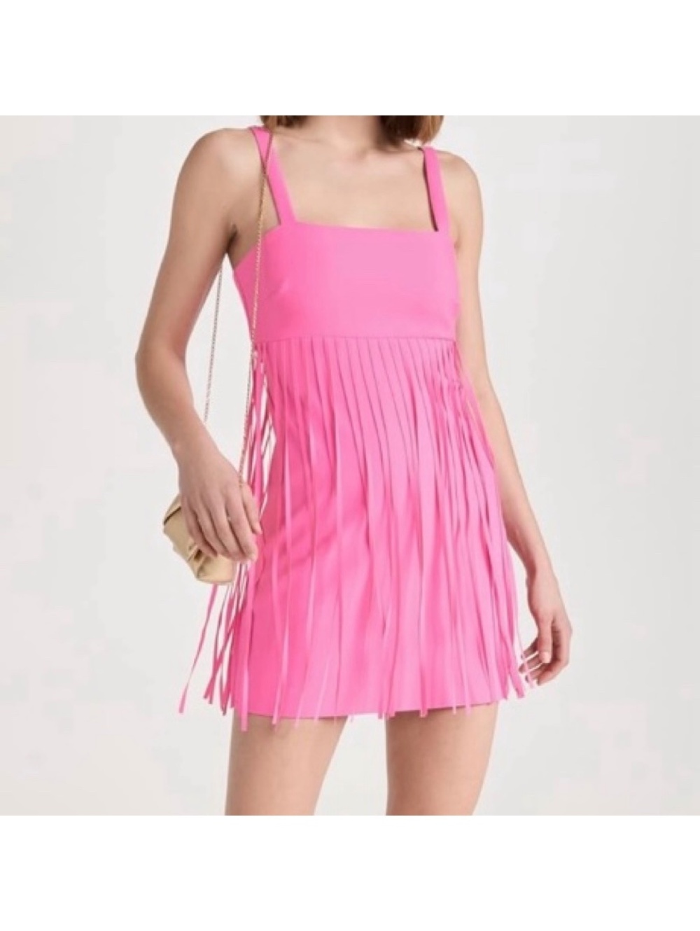LIKELY Rima Fringe Mini Dress